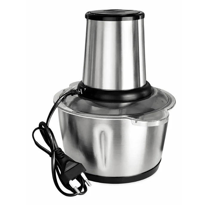 Triturador Elétrico ChefPro 2L Bivolt + Tábua de Madeira Grátis