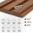 Kit Rolos de Paineis Ripados Autocolantes CasaMax®